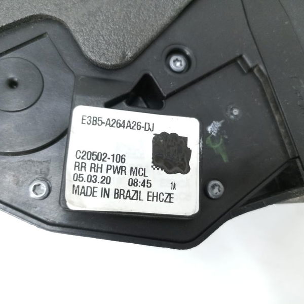 Fechadura Porta Traseira Direita Ford Ka 1.0 3cc 2020-21