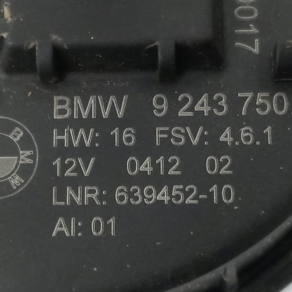 Sirene Alarme Bmw X1 2012