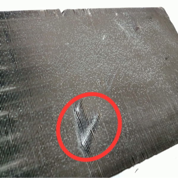 Radiador Ar Frio Peugeot Partner 2003 Detalhe
