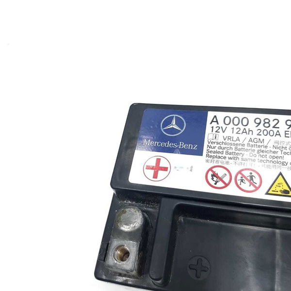 Bateria Auxiliar Mercedes A200 2014 A0009829608