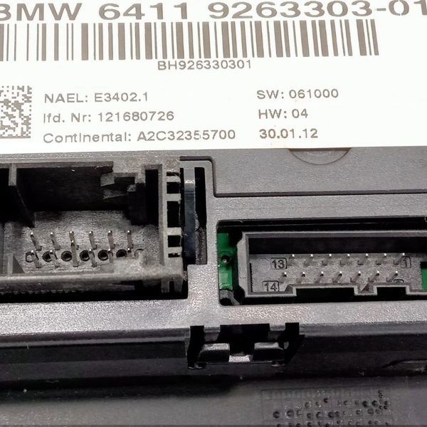 Comando Ar Condicionado Bmw X1 2012