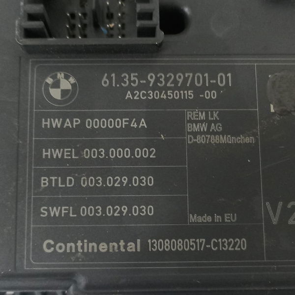 Módulo Conforto Bmw 328i 2014