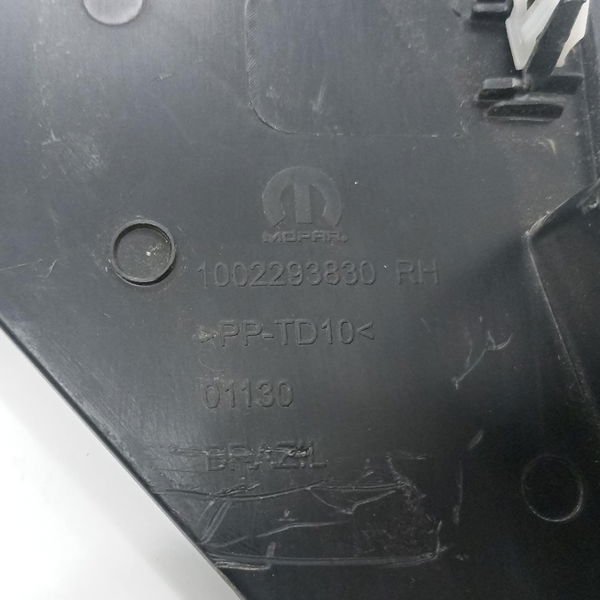 Acabamento Coluna Traseira Direita Fiat Toro 2017 1002293830