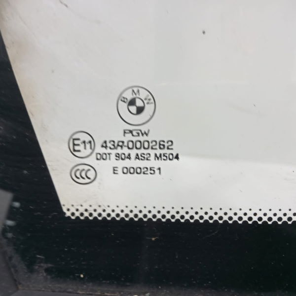 Vidro Fixo Traseiro Esquerdo Bmw X6 2013