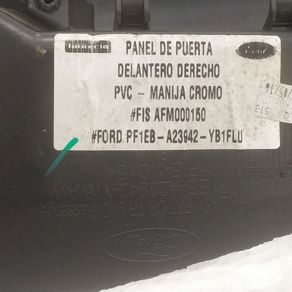 Forro Porta Dianteira Direita Ford Focus 2016