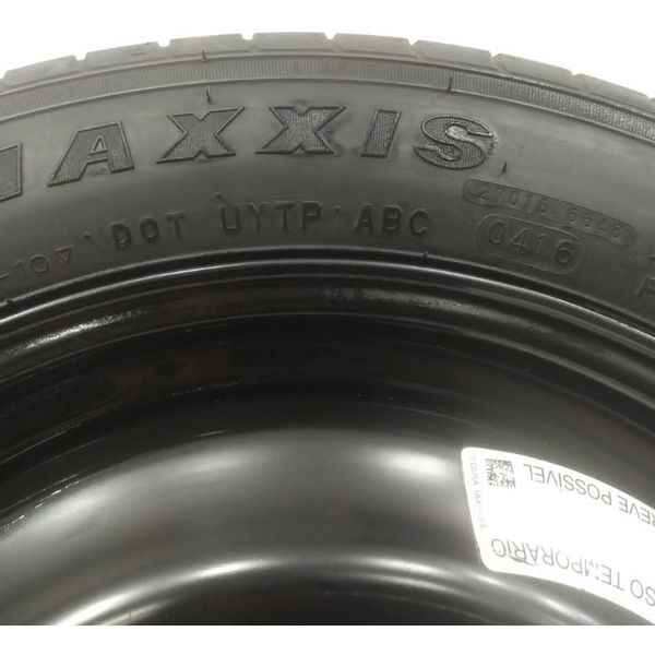 Pneu Estepe 125/80 R16 Ford Focus 2.0 Titanium 2016