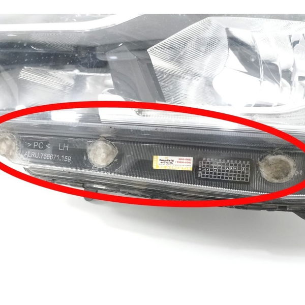 Farol Esquerdo Renault Logan 2019 2020 Recuperado