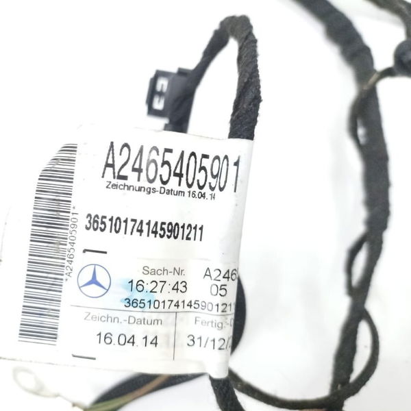 Chicote Banco Dianteiro Esquerdo Mercedes Gla200 2015