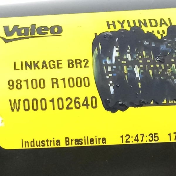 Motor Galhada Limpador Hyundai Hb20 1.0 M Comfort 2022 2023
