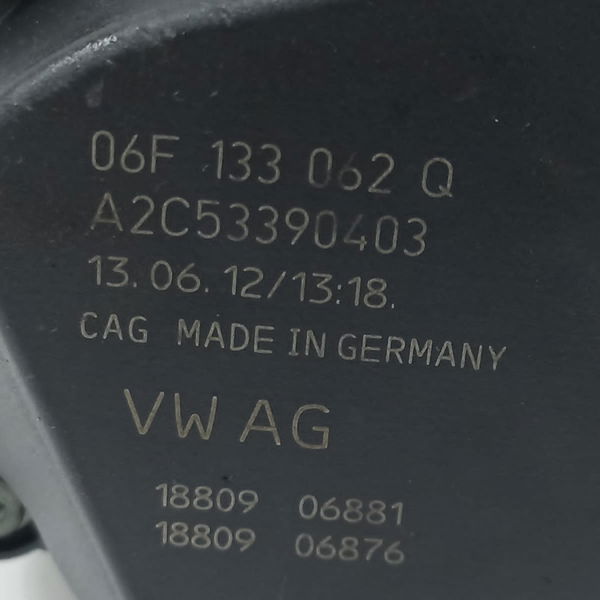 Corpo Borboleta Tbi Vw Passat Variant 2.0 Tsi 2013
