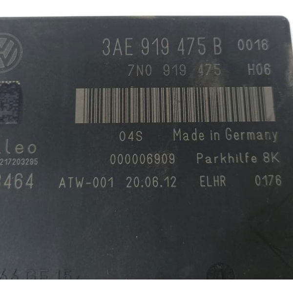 Módulo Estacionamento Vw Passat Variant 2.0 Tsi 2013