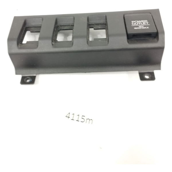 Moldura Entrada Usb Aux Tomada 12v Honda Hrv 2016