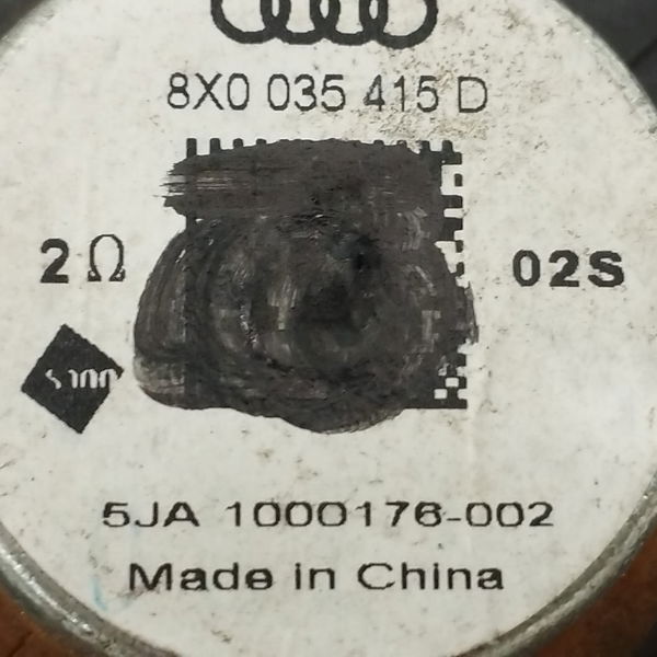 Alto Falante Porta Dianteira Direita Audi A1 1.4 Tfsi 2012