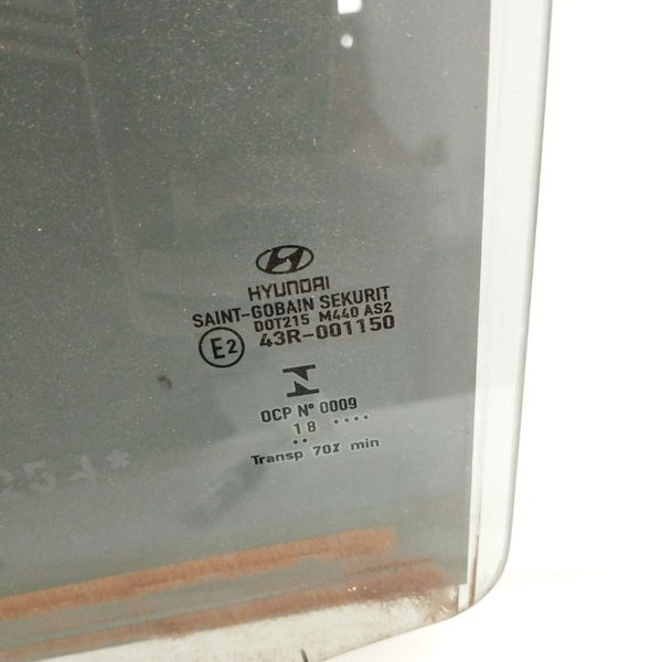Vidro Traseiro Esquerdo Hyundai Hb20s 1.0 M Comfort 2018