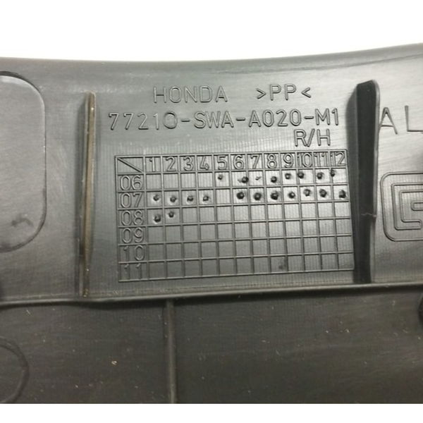 Acabamento Lateral Direita Painel Honda Crv 2.0 4×4 2009