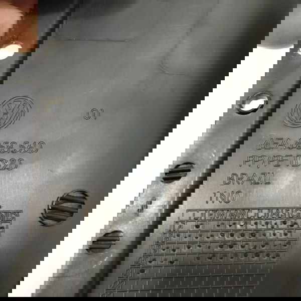 Acabamento Superior Coluna Direção Vw Virtus Msi 2021