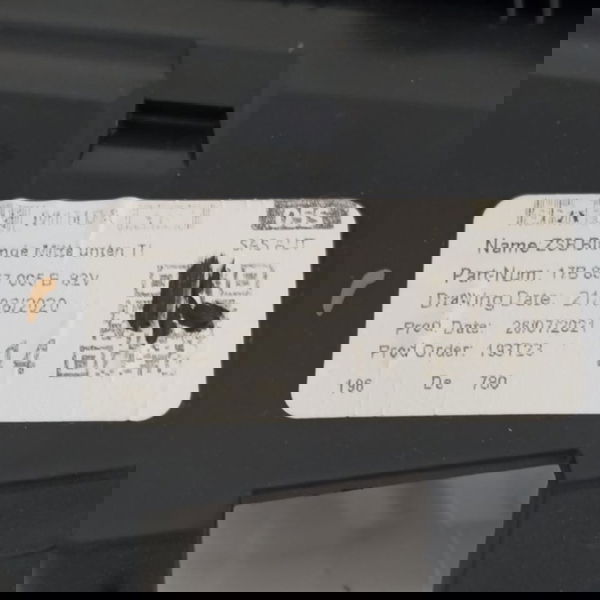 Moldura Central Difusor Ar Vw Jetta Gli 2021