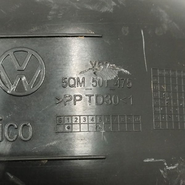Capa Suporte Facão Esquerdo Vw Jetta Gli 2022