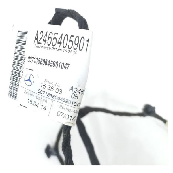 Chicote Banco Dianteiro Direito Mercedes Gla200 2015