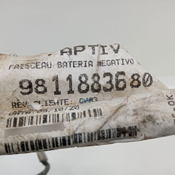 Cabo Polo Negativo Bateria Citroen Jumpy 2020 9811883680