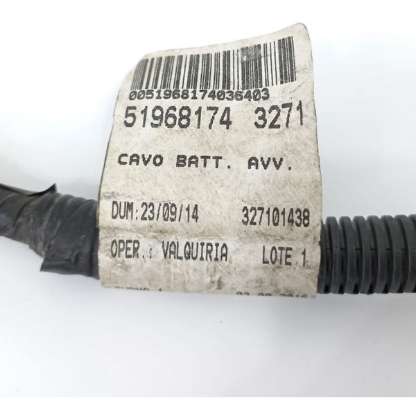 Cabo Da Bateria Fiat Mobi 2017 51968174
