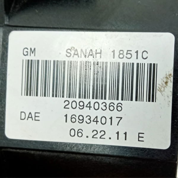 Suporte Chave Seta Limpador Malibu 2012 20940366