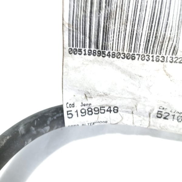 Cabo Negativo Bateria Fiat Toro Ranch 2020 51989548