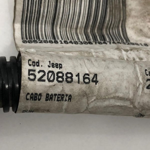 Cabo Bateria Jeep Renegade 1.8 Flex 2018 52088164