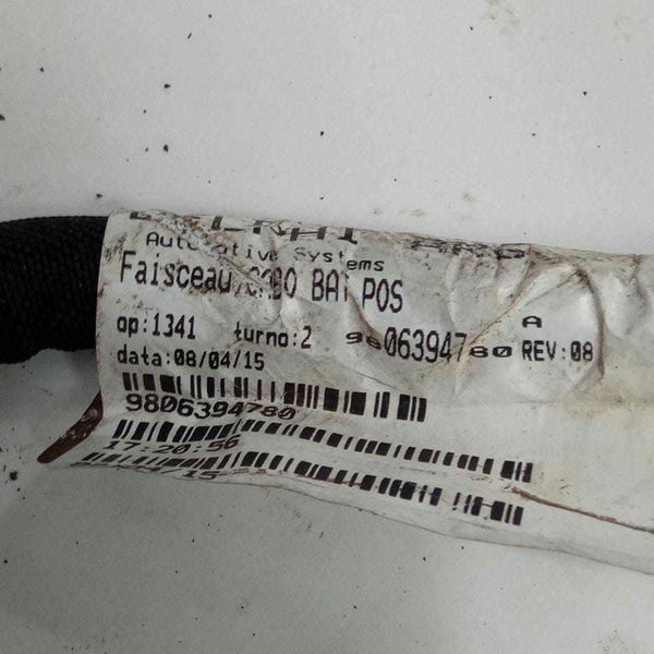 Cabo Chicote Positivo Bateria Citroen C4 Lounge 2014 2015