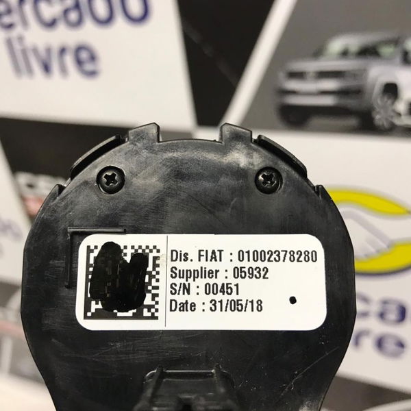 Chave Luz Farol Milha Fiat Toro 2019