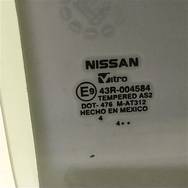 Vidro Porta Traseira Direita Nissan Sentra 2015