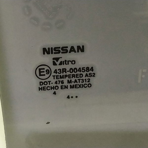 Vidro Porta Traseira Direita Nissan Sentra 2015