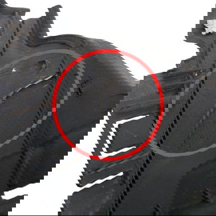 Defletor Inferior Radiador Mercedes C250 2011 Detalhe