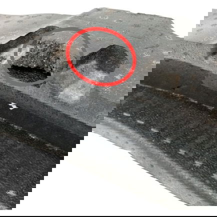 Isopor Absorvedor Traseiro Vw Jetta 2018