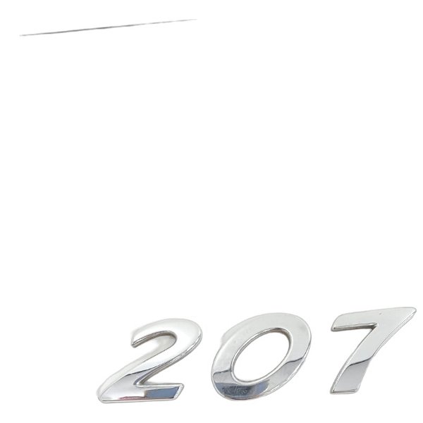Emblema 207 Tampa Traseira Peugeot 207 2013