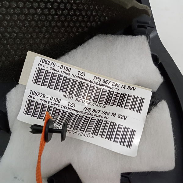 Acabamento Esquerdo Porta Malas Porsche Cayenne V6 2016