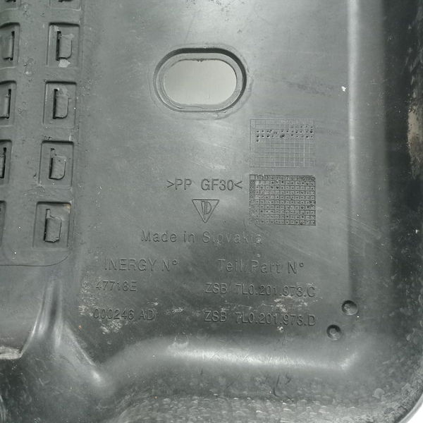 Protetor Tanque Combustível Porsche Cayenne 2016 7l0201973c