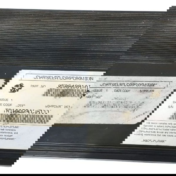 Módulo Amplificador Som Dodge Journey 3.6 2012