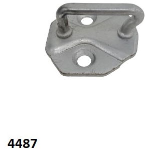 Batente Fechadura Porta Dianteiro Esquerdo Ford Ka 2015