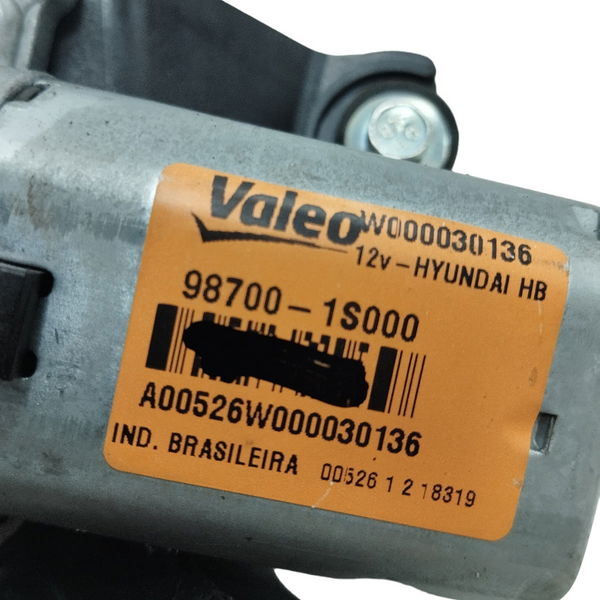 Motor Limpador Vigia Vidro Traseiro Hyundai Hb20 2019