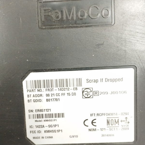 Módulo Bluetooth Ford Ka 2015
