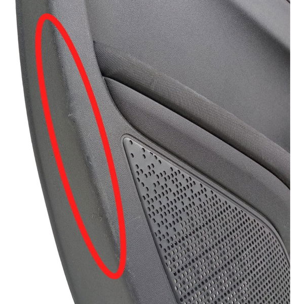 Forro Porta Traseira Esquerda Peugeot 208 2016 Meia