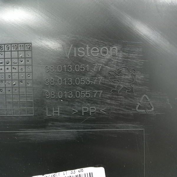 Forro Porta Traseira Esquerda Peugeot 208 2016 Meia