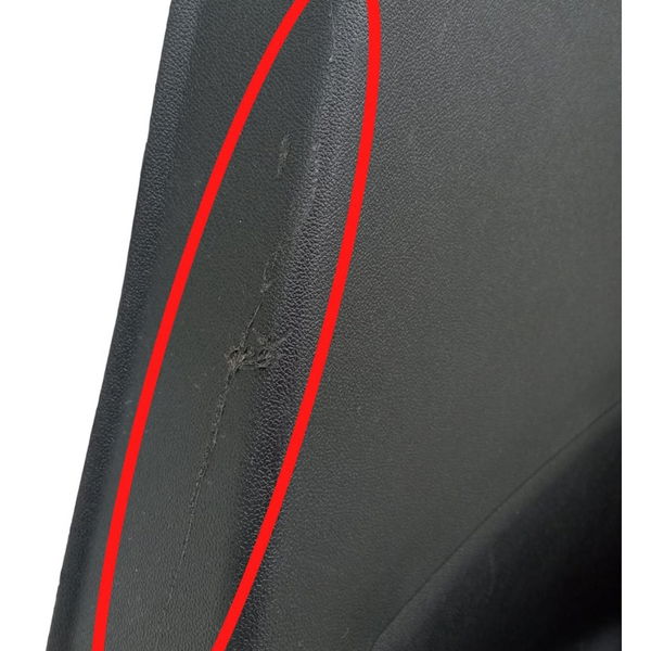 Forro Porta Traseira Direita Peugeot 208 2016 Meia