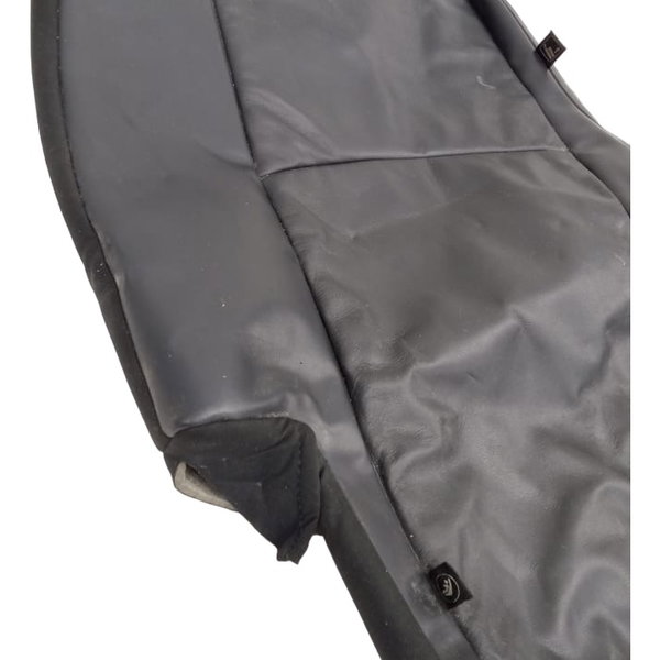 Capa Encosto Banco Traseiro Esquerdo Dodge Journey 2012 Preto