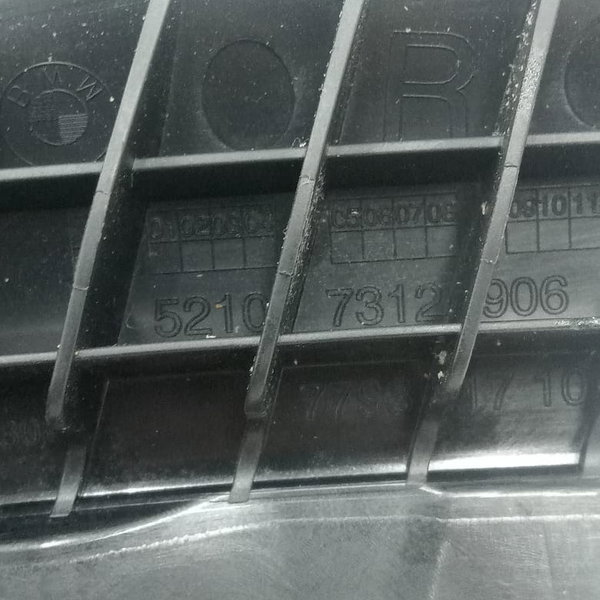 Acabamento Direito Banco Dianteiro Esquerdo Bmw X5 2014 Preto