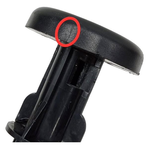 Trava Apoio Cabeça Traseiro Esquerdo Dodge Journey 2012 Preto