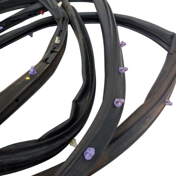 Borracha Vedação Porta Dianteira Esquerda Jeep Compass 2020 Preto
