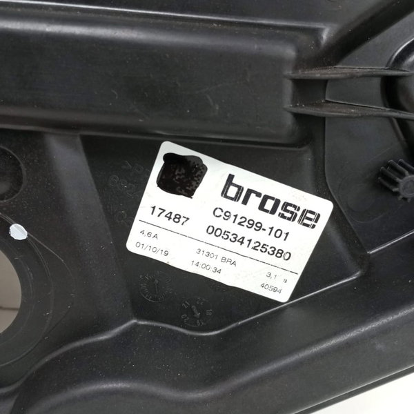 Suporte Máquina Vidro Traseiro Direito Compass Gasolina 2020 Preto