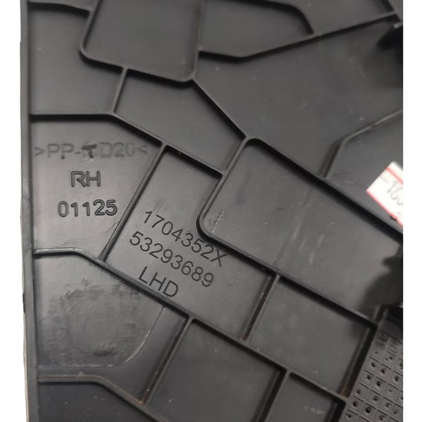 Acabamento Painel Lado Direito Jeep Compass Gasolina 2020 Preto